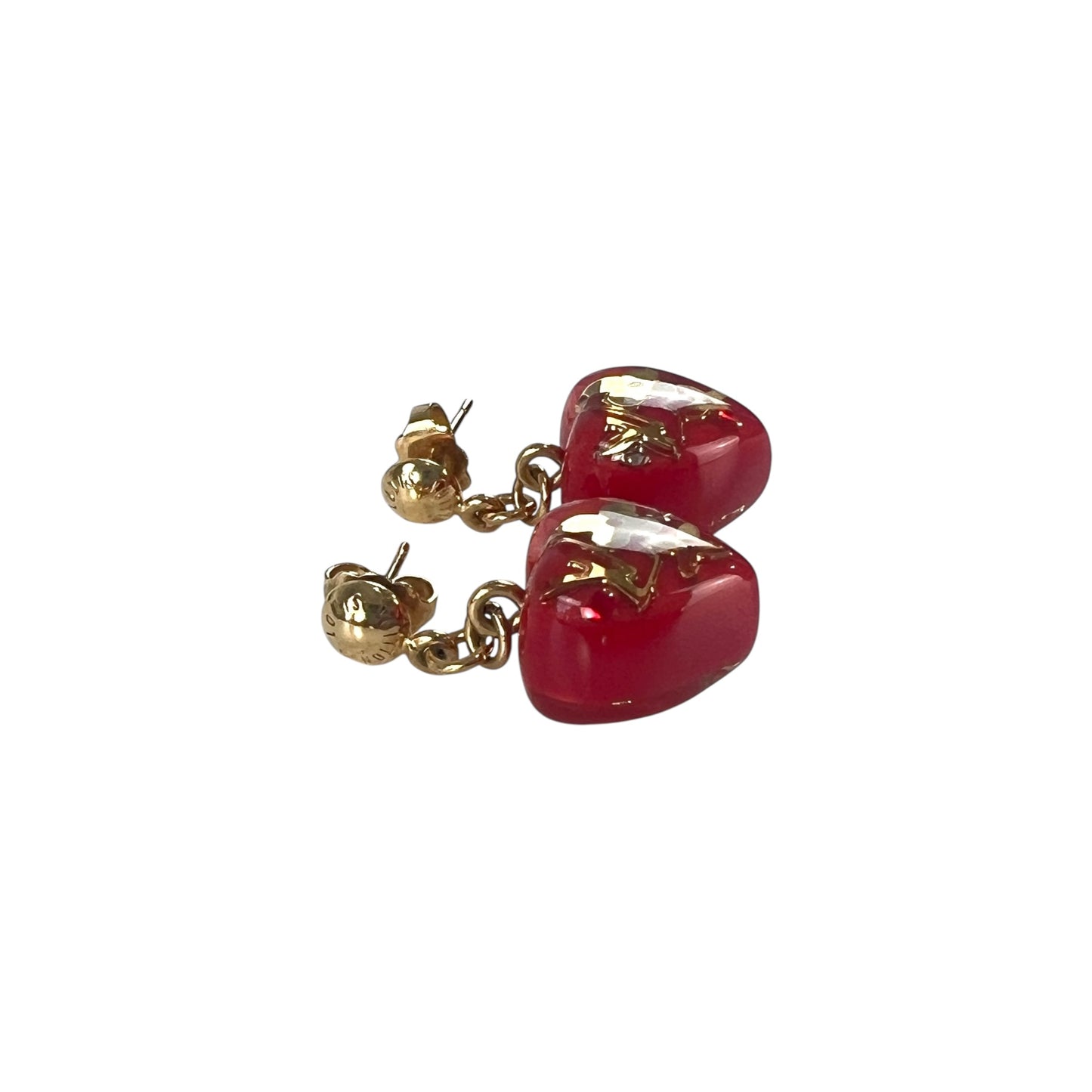 Louis Vuitton Heart Earrings