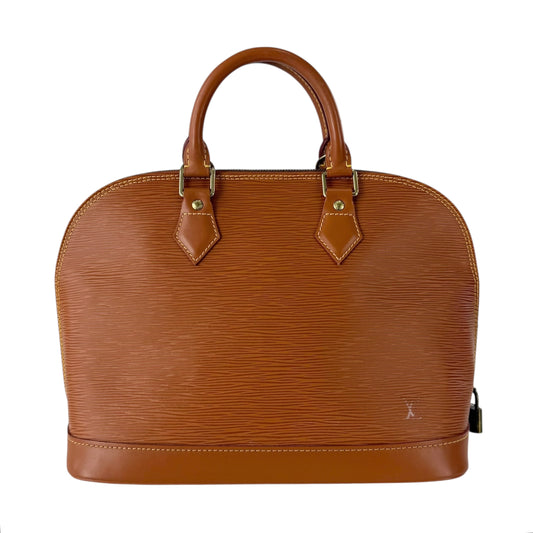 Louis Vuitton Epi Leather Alma Handbag