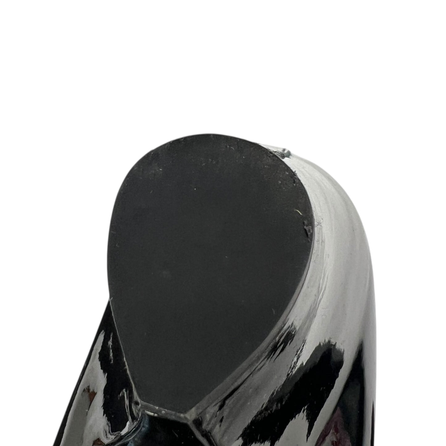Chanel CC Black & White Patent Leather Pumps