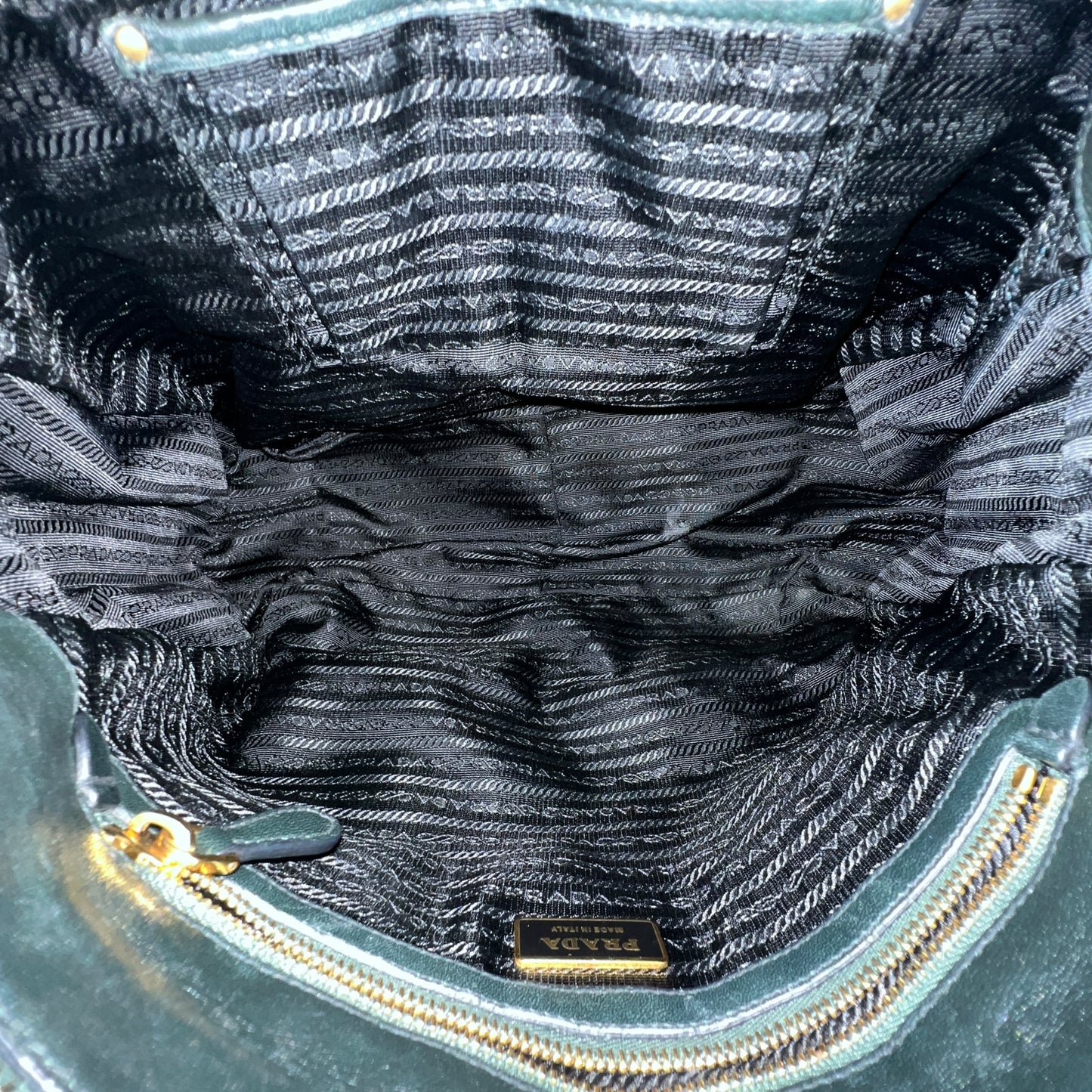 Prada Gaufre Nylon Handbag