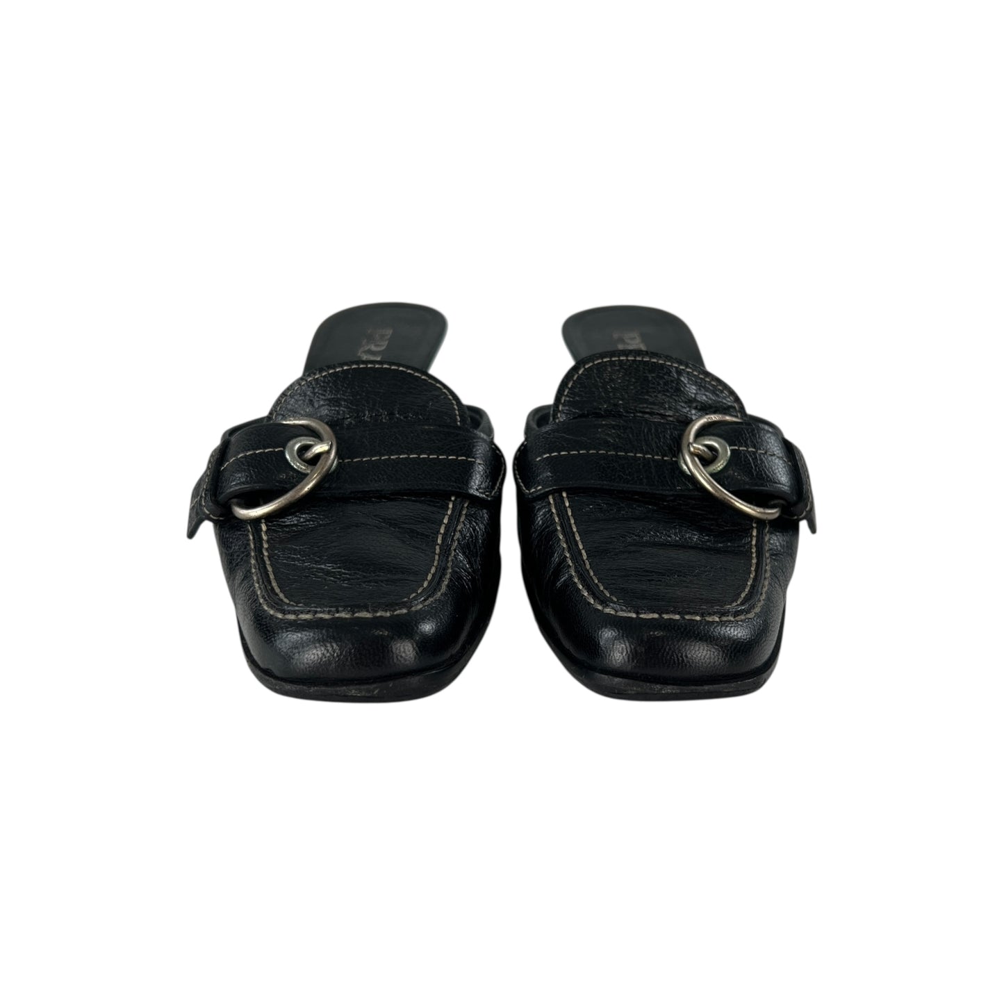 Prada Leather Mules