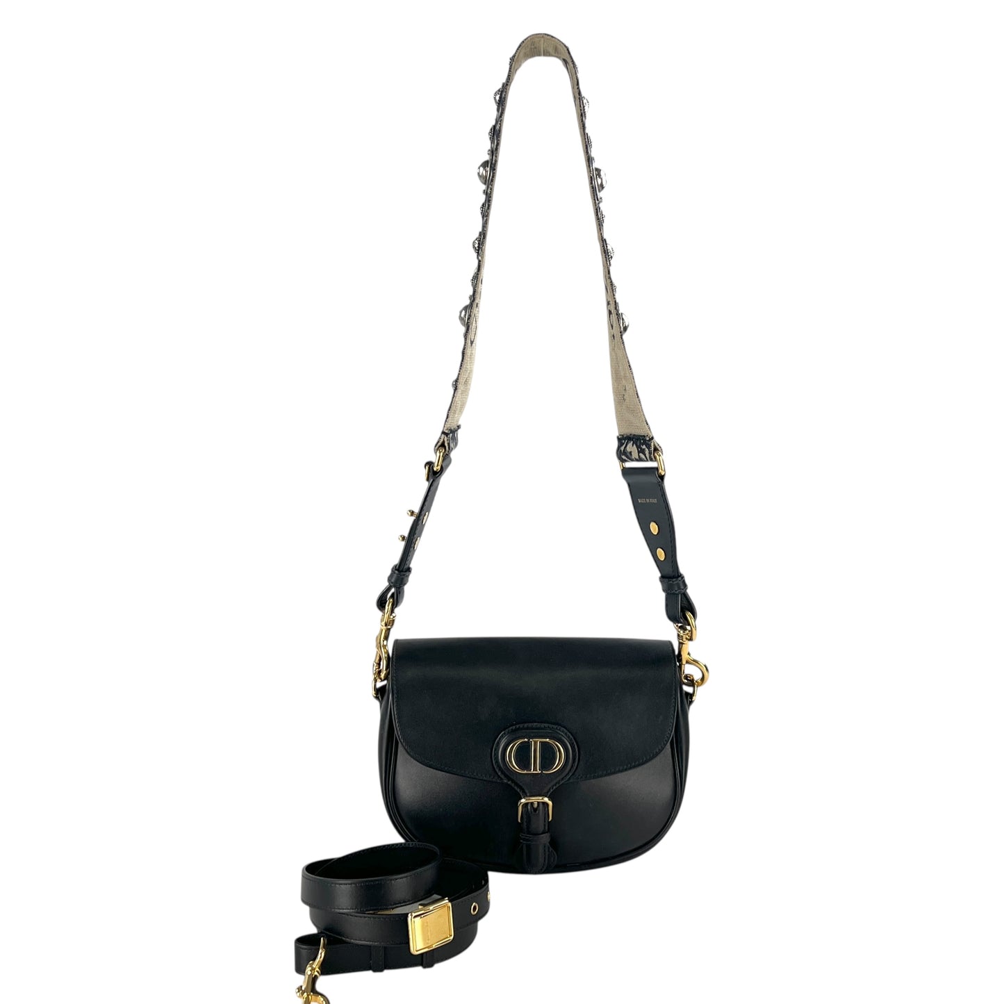 Dior Leather Crossbody Satchel