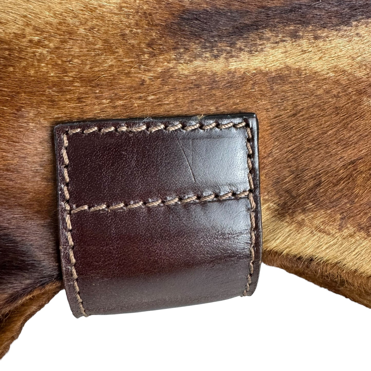 Fendi Vintage Calf Hair Shoulder Bag