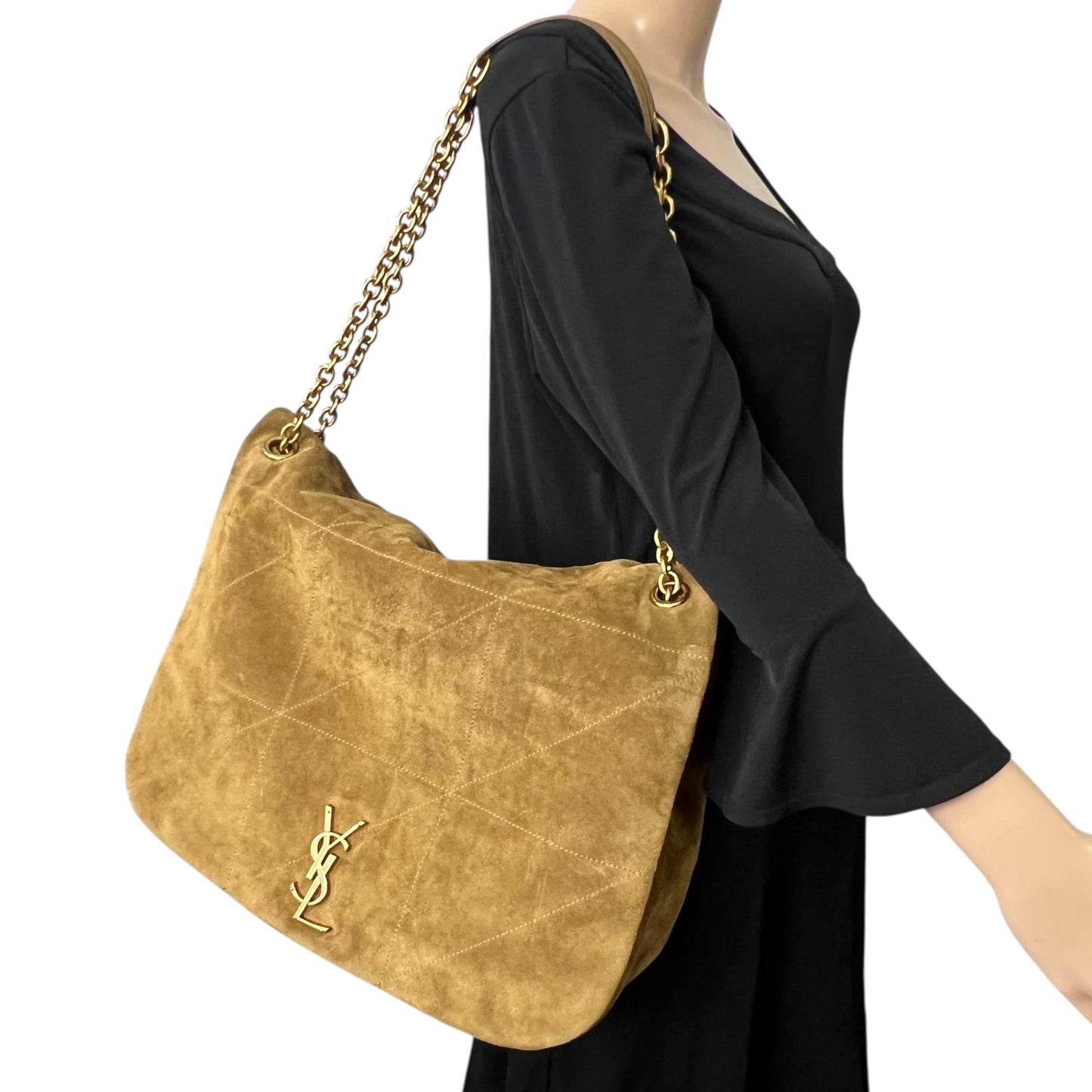 Saint Laurent Jamie 4.3 Suede Shoulder Bag