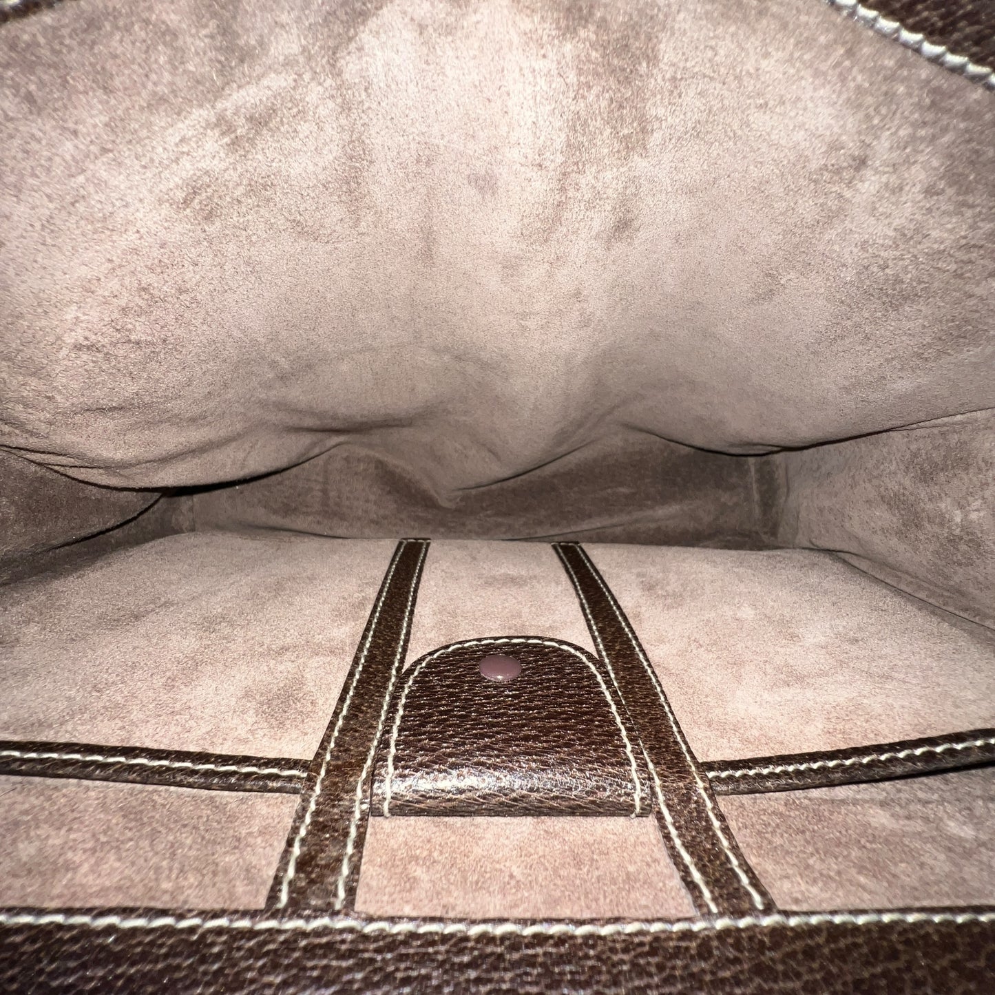 Gucci Vintage Bamboo Handbag