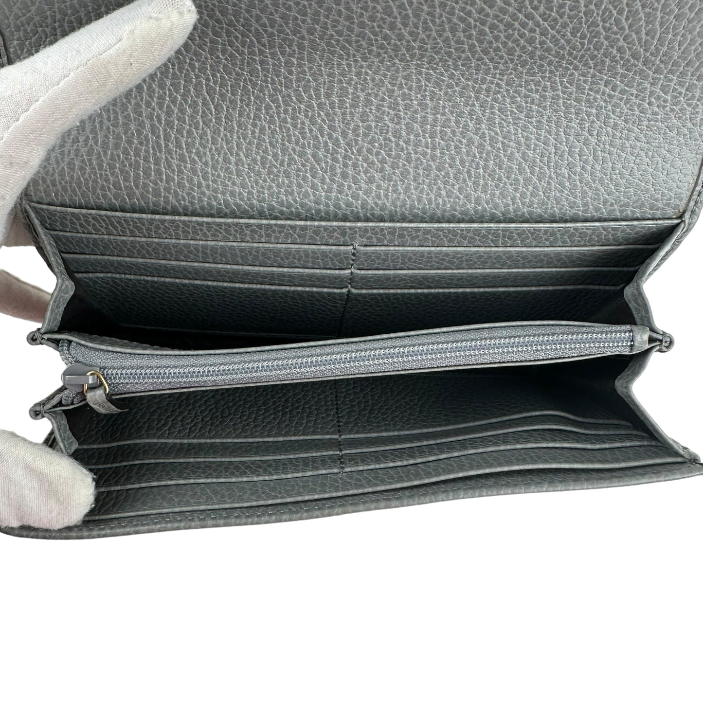 Gucci Marmont Leather Long Wallet