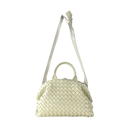 Bottega Veneta Intrecciato Patent Leather Two-Way Bag