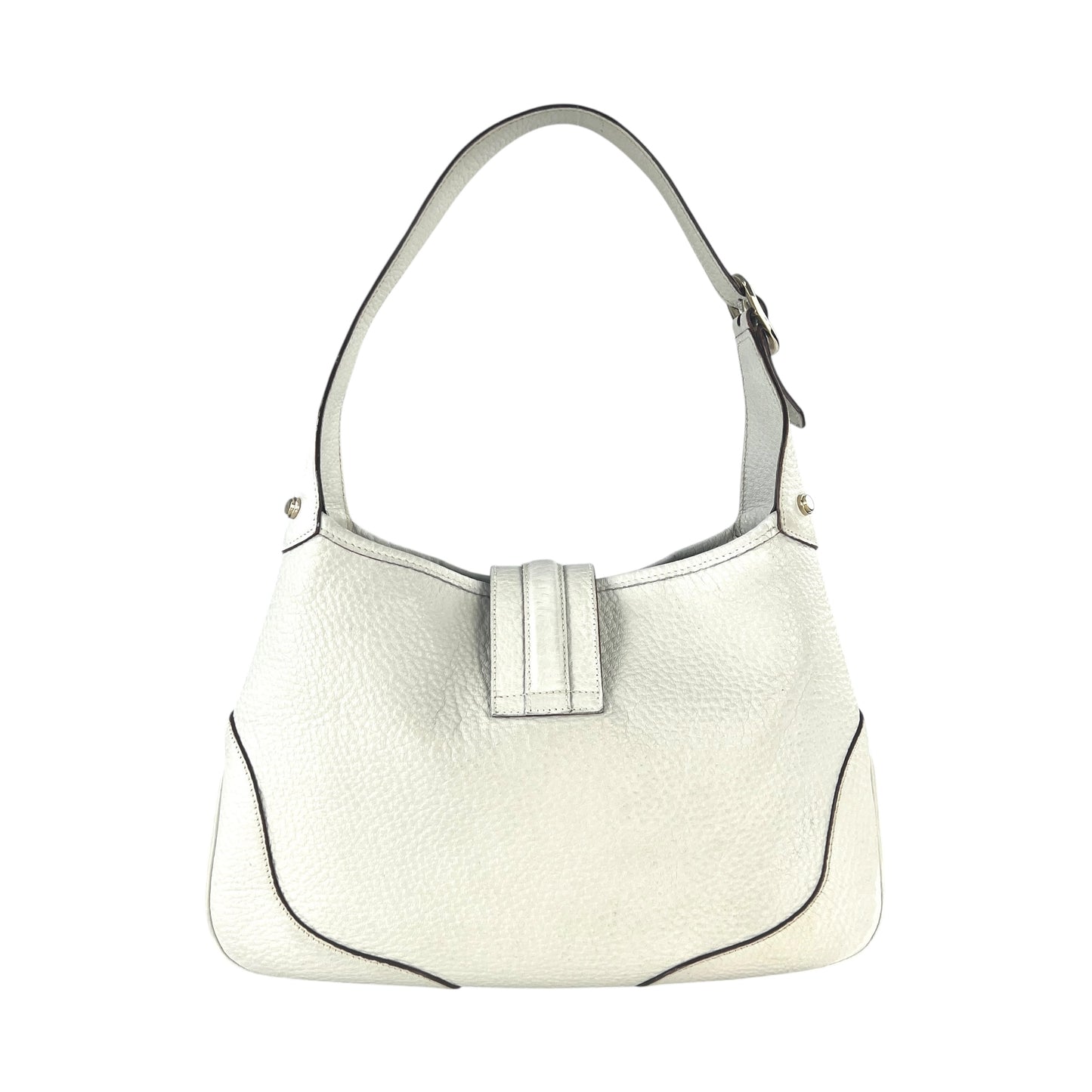 Gucci Junco Jackie Leather Shoulder Bag