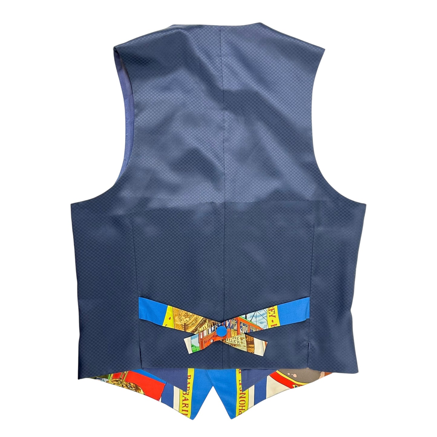 Hermes Vintage New Orleans Jazz Silk Vest