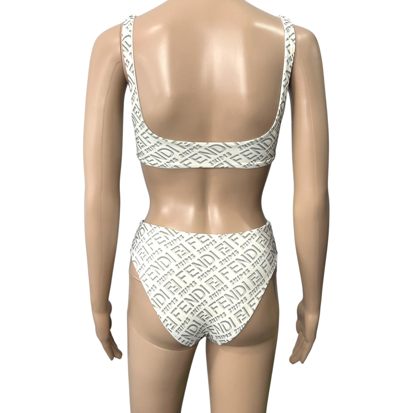 Fendi x SKIMS Logo Bathing Suit