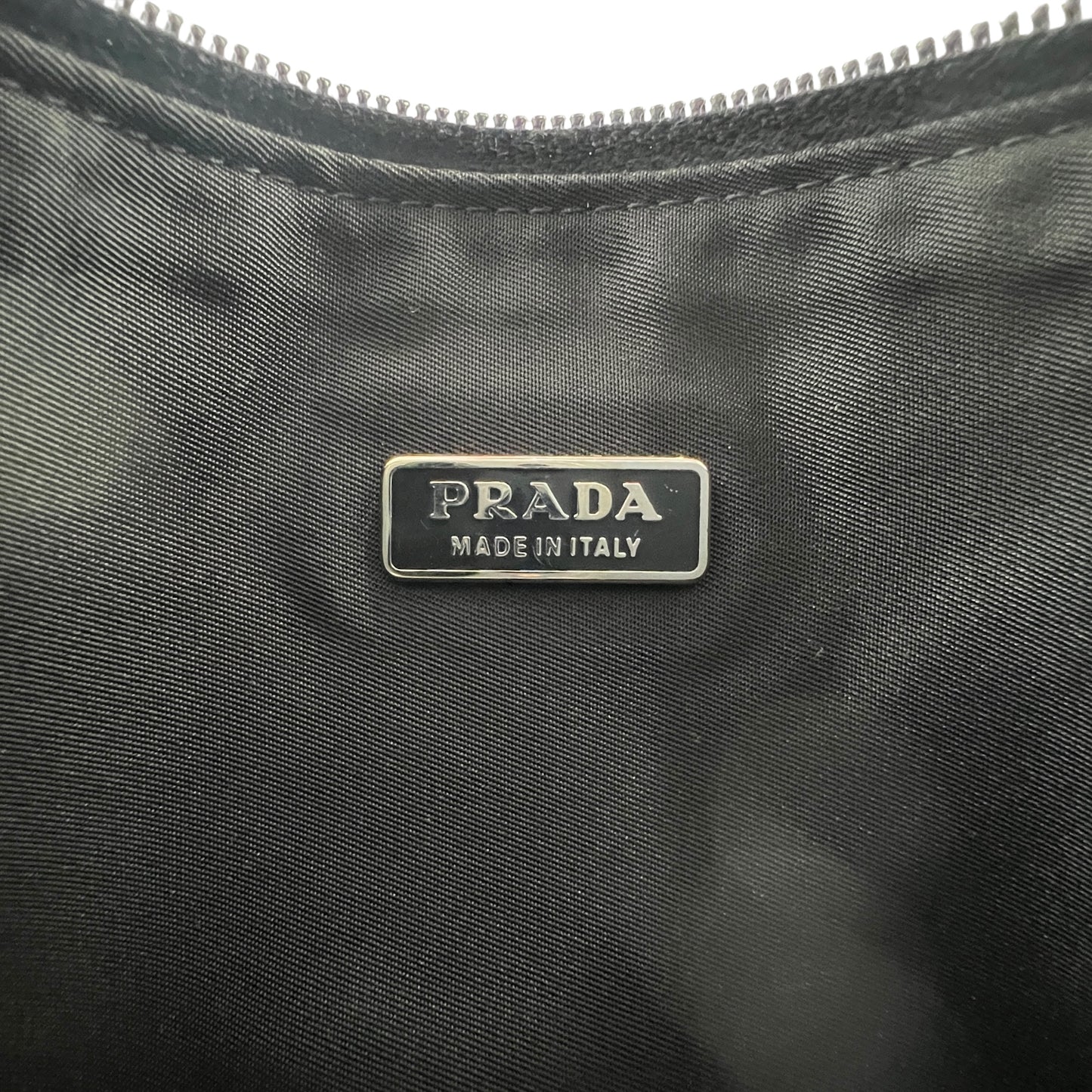 Prada Nylon Pochette Bag