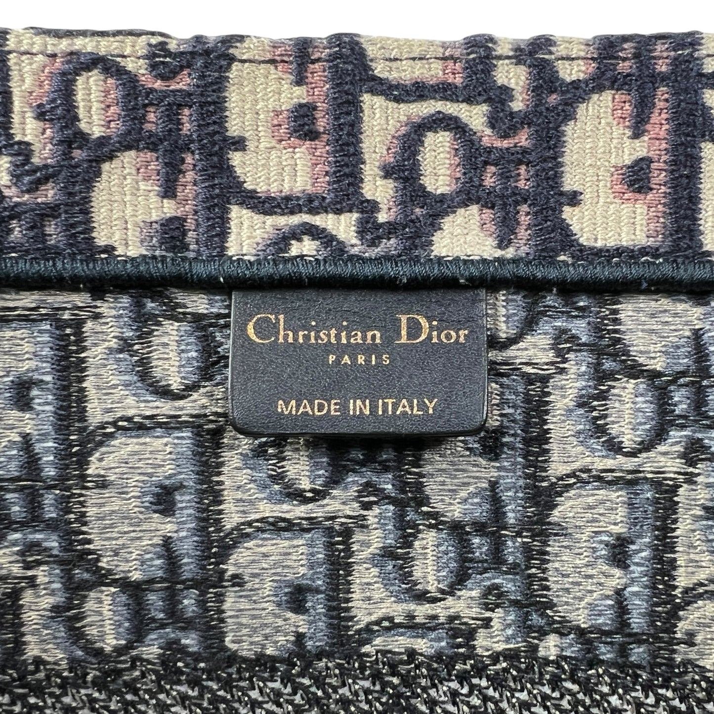 Dior Vintage Trotter Book Tote Bag