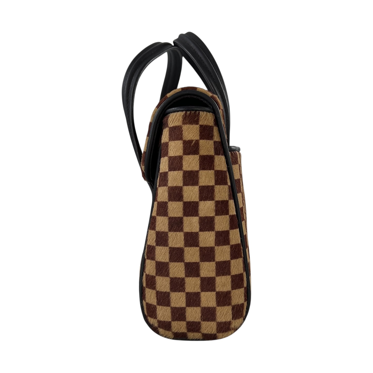 Louis Vuitton Vintage Damier Sauvage Calf Hair Handbag