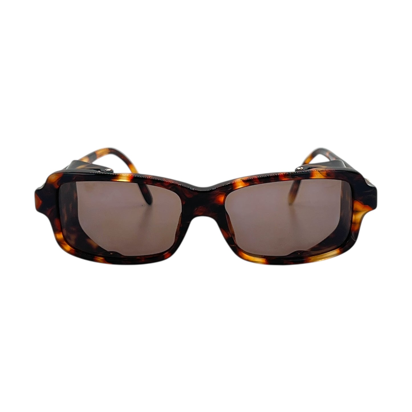 Chanel Tortoise Shell Blinder Sunglasses