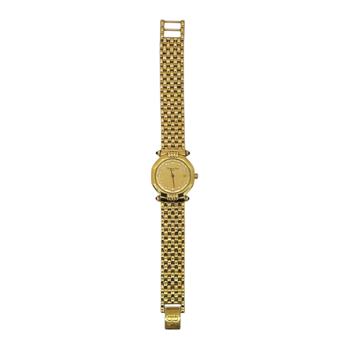 Dior Vintage Gold Watch