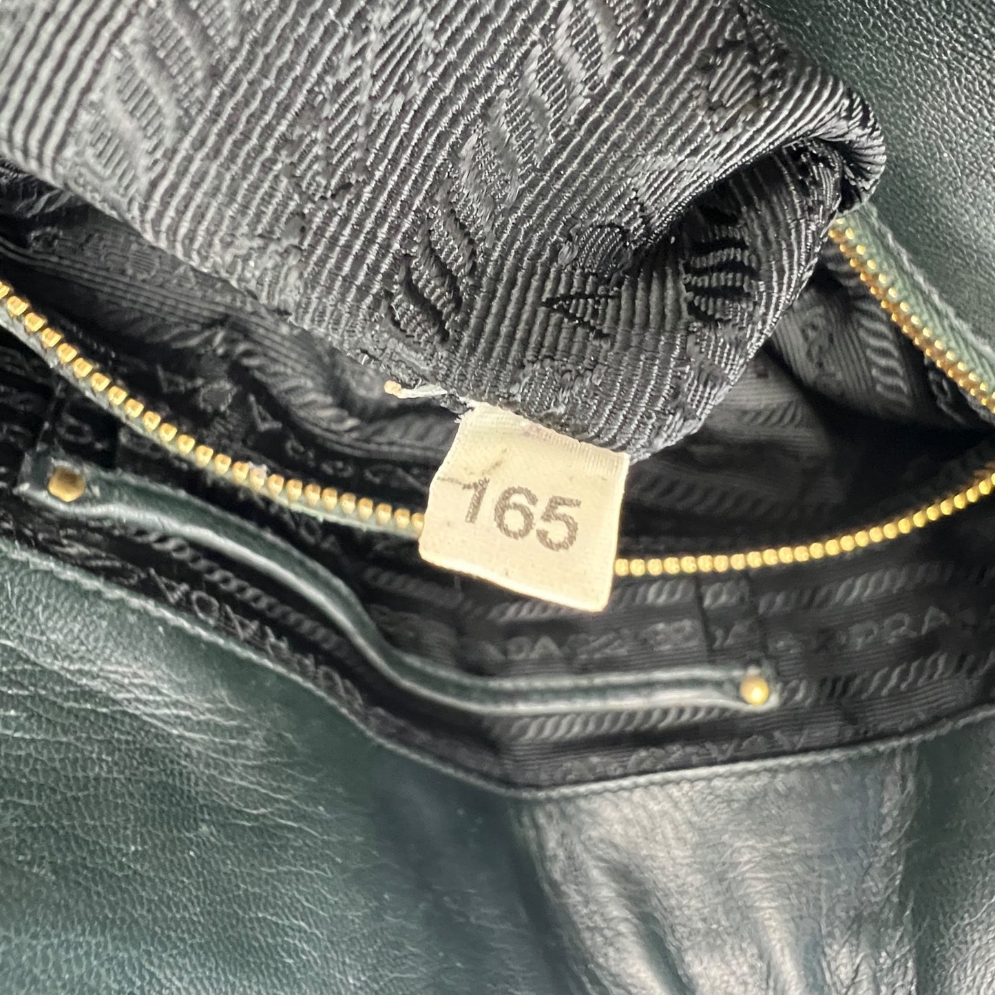 Prada Gaufre Nylon Handbag