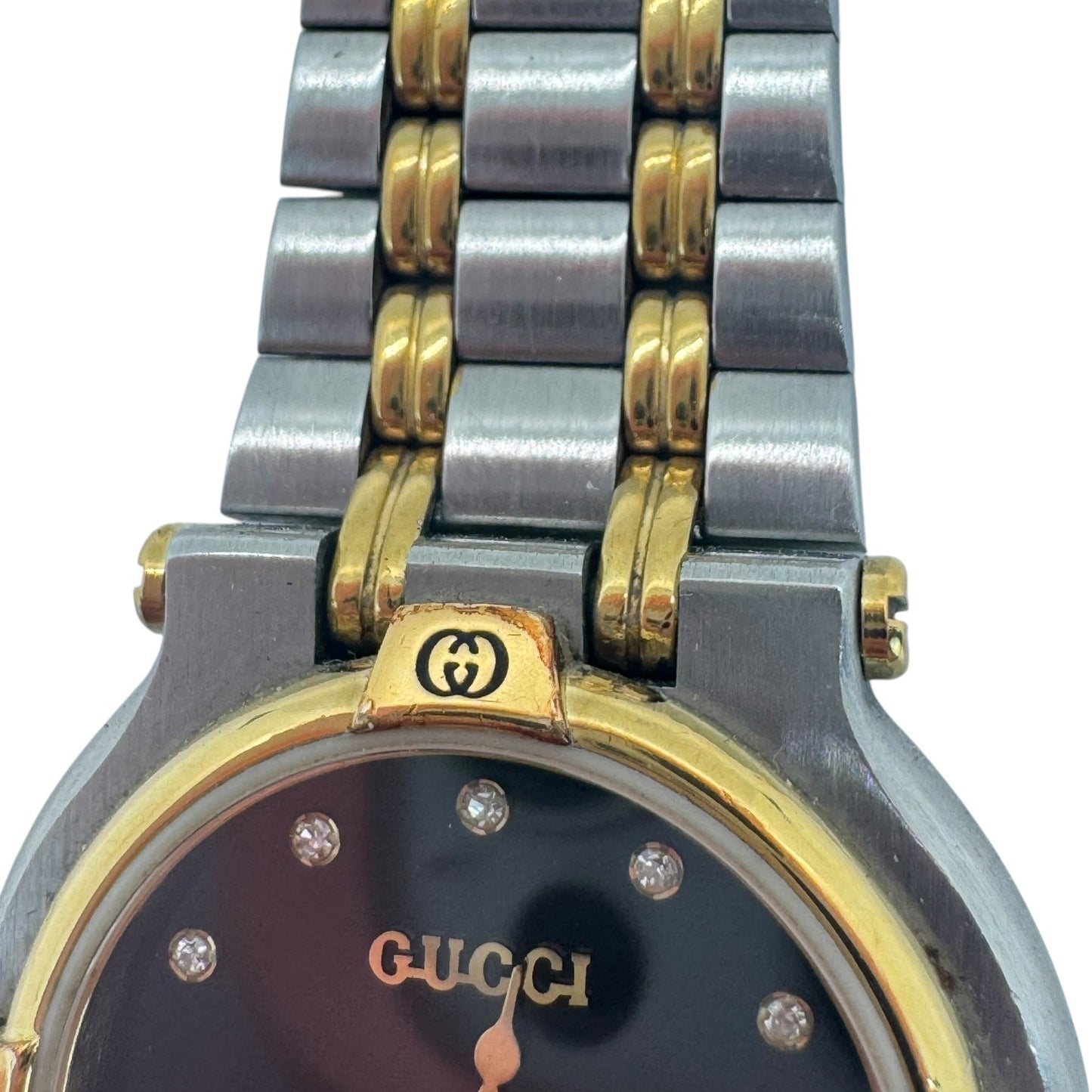 Gucci Vintage 9000L Diamond Watch