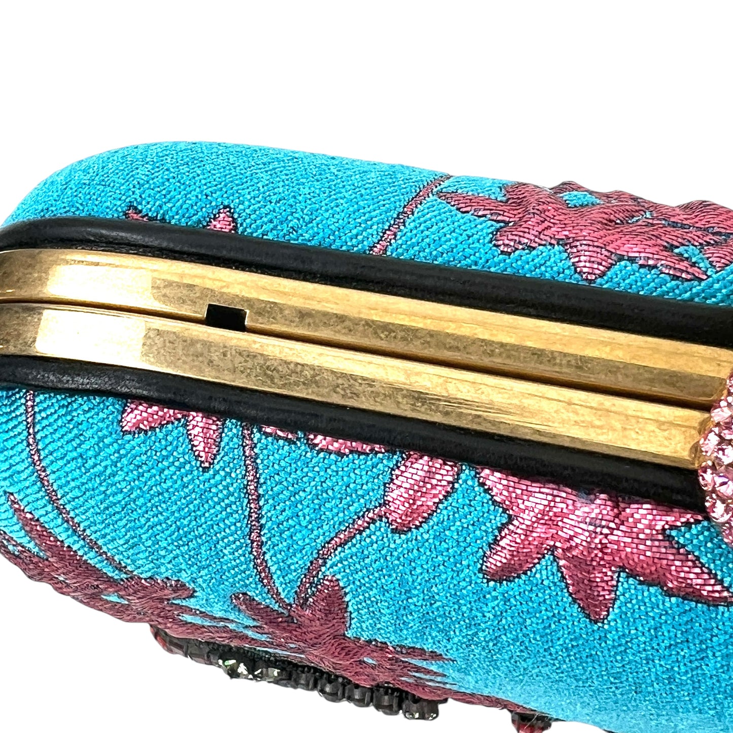 Gucci Animalier Brocade Clutch Bag