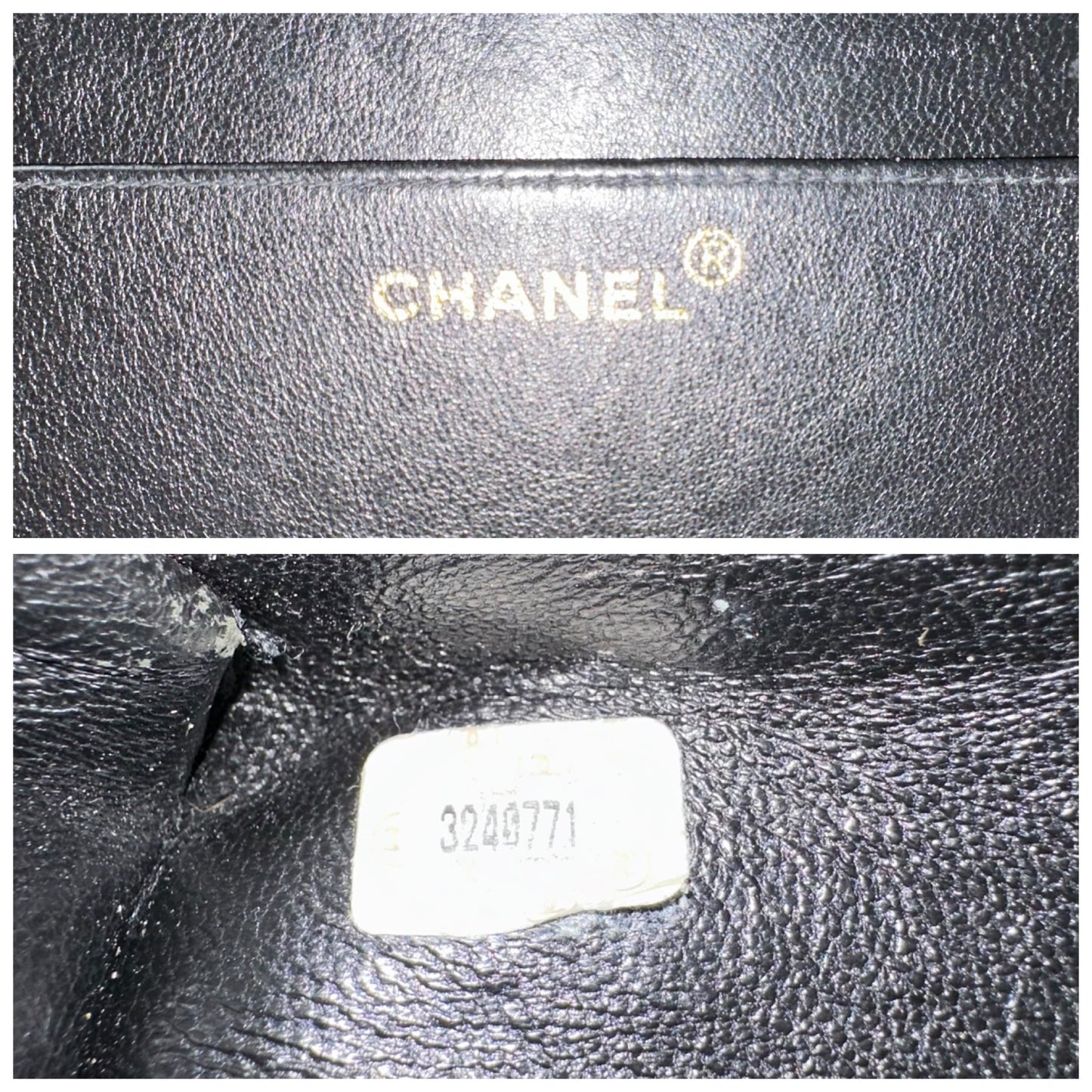 Chanel CC Vintage Quilted Caviar Briefcase