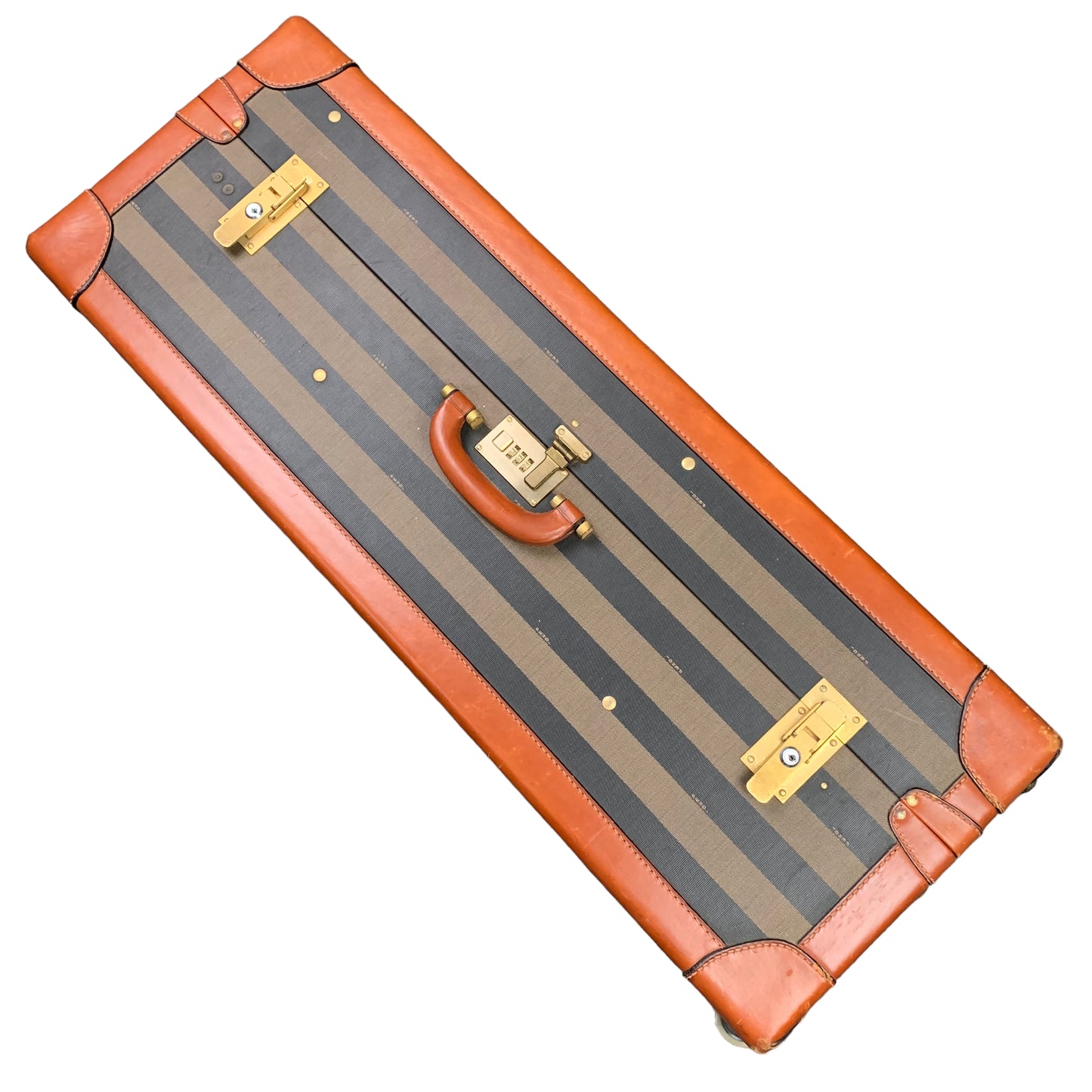 Fendi 1/1 Vintage Pequin Steamer Trunk