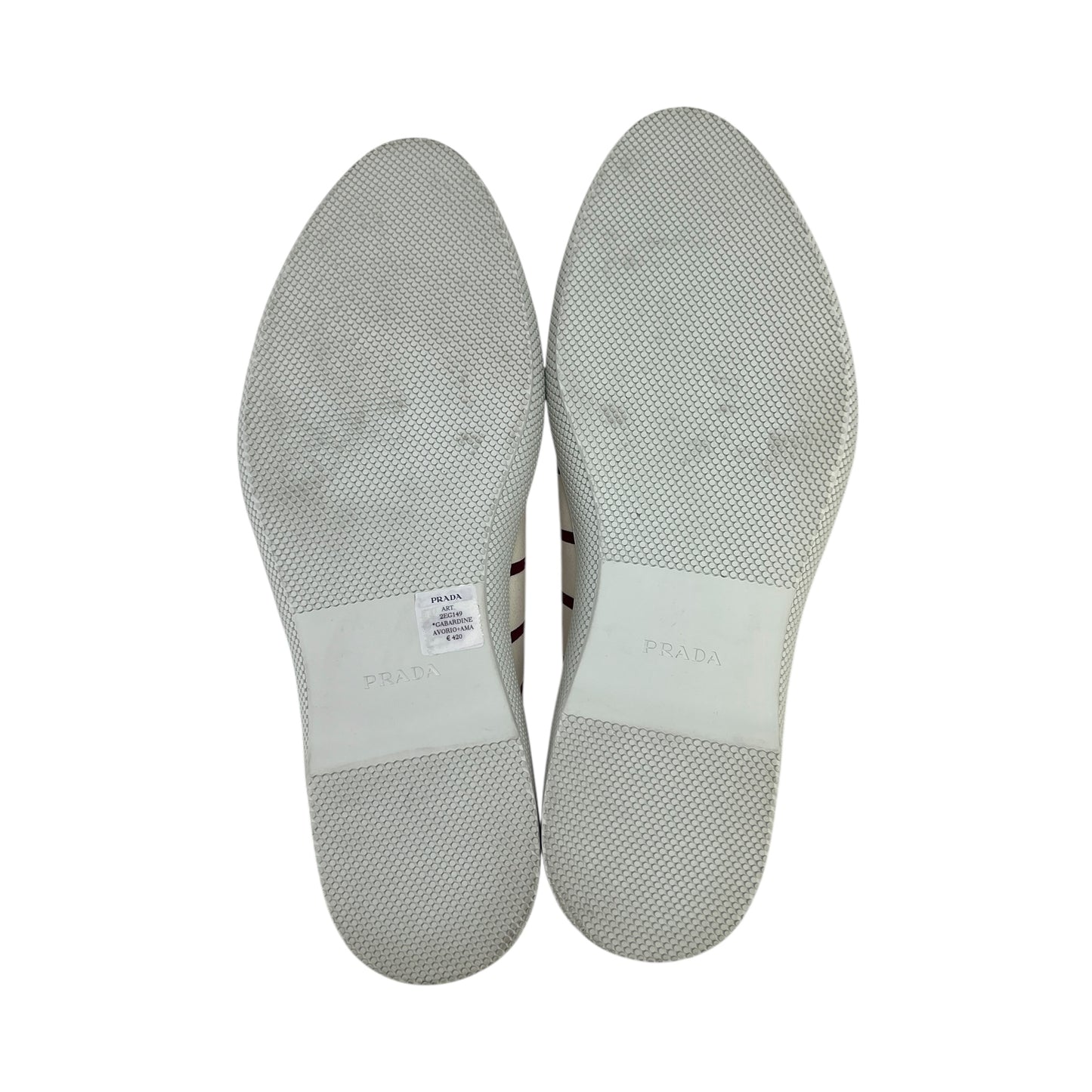 Prada Striped Sneakers