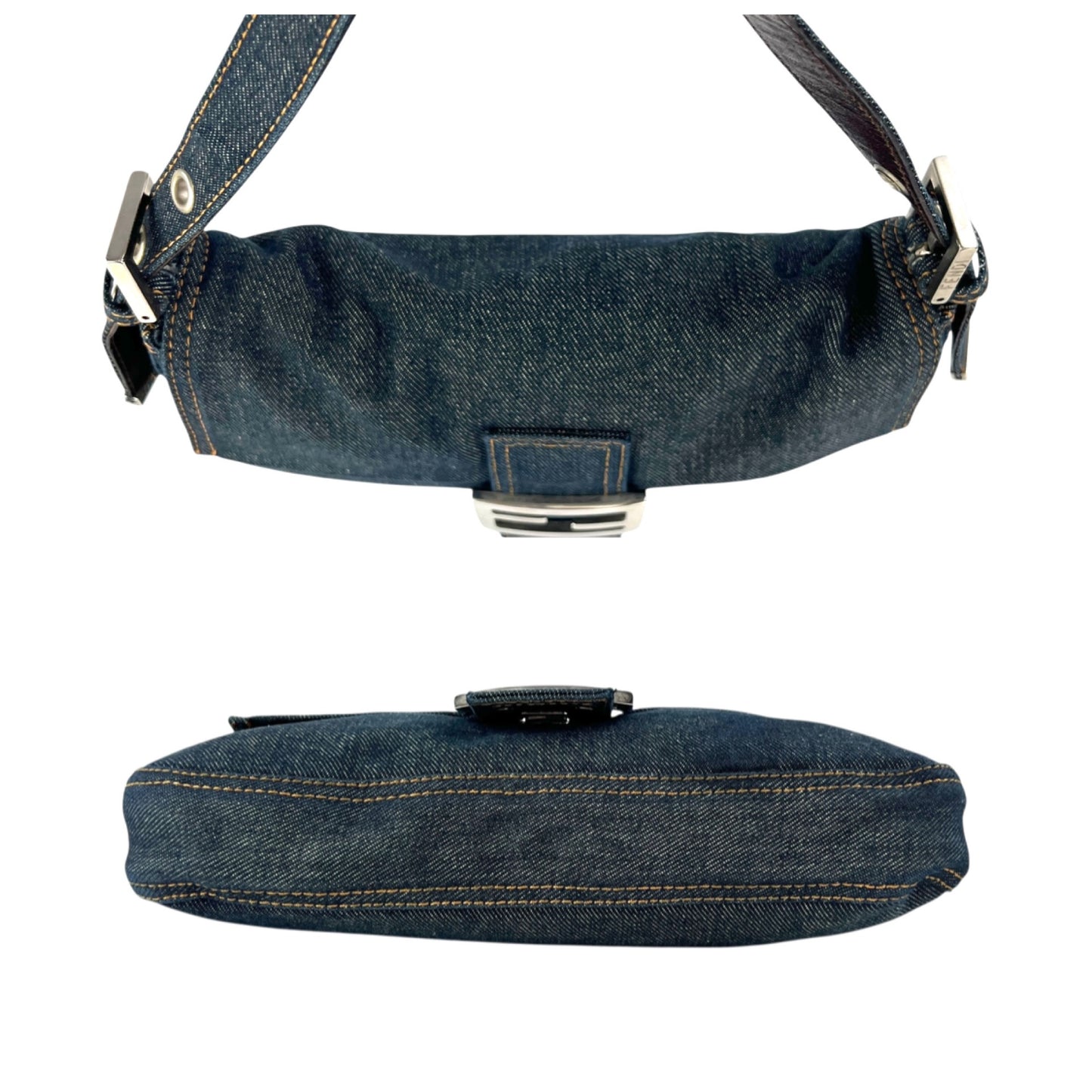 Fendi Denim Baguette Bag
