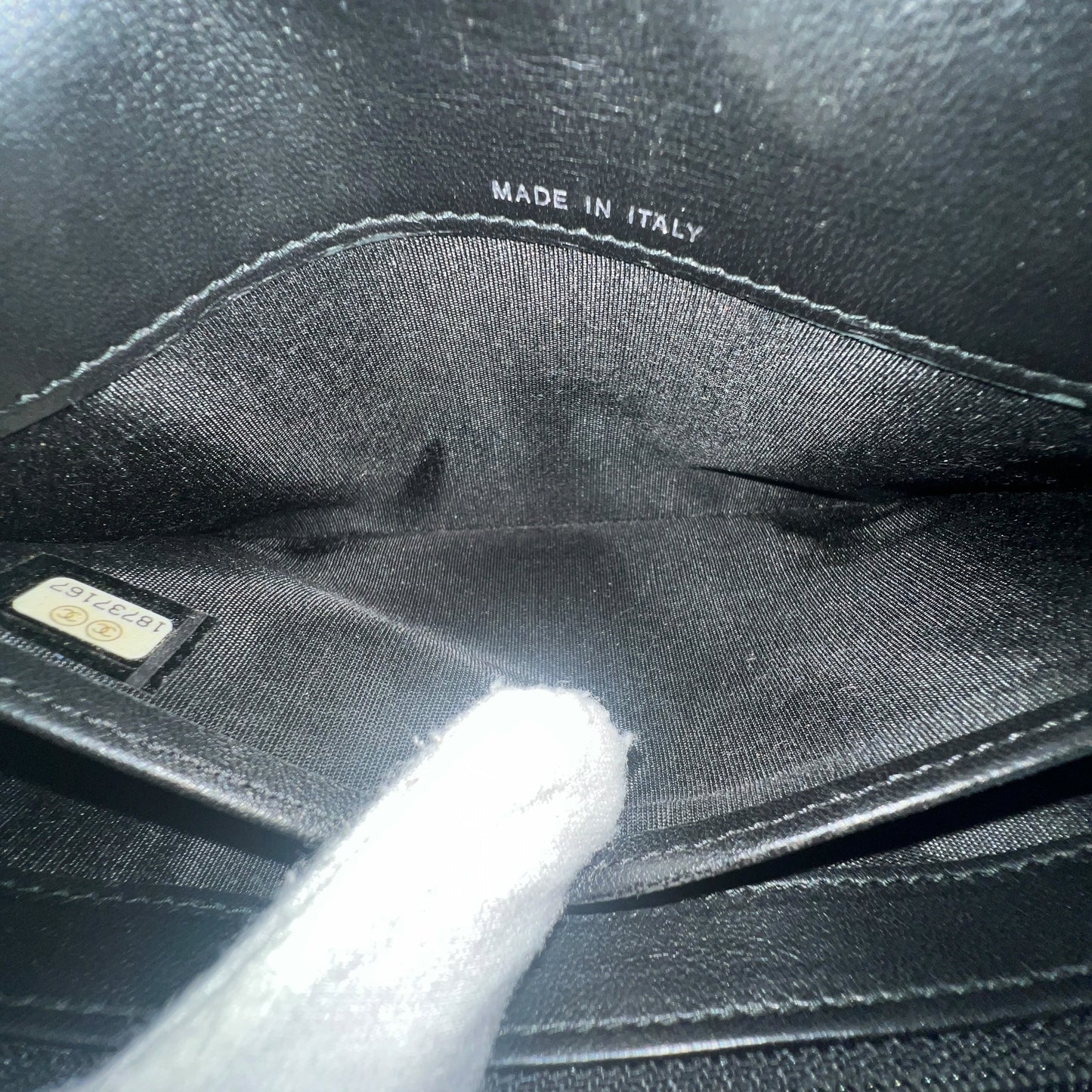 Chanel CC Matelassé Leather Long Wallet