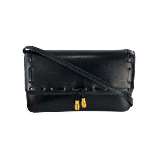 Hermes Tassel Leather Crossbody Bag