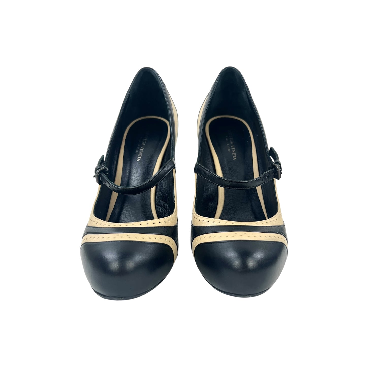 Bottega Veneta Brogue Leather Pumps