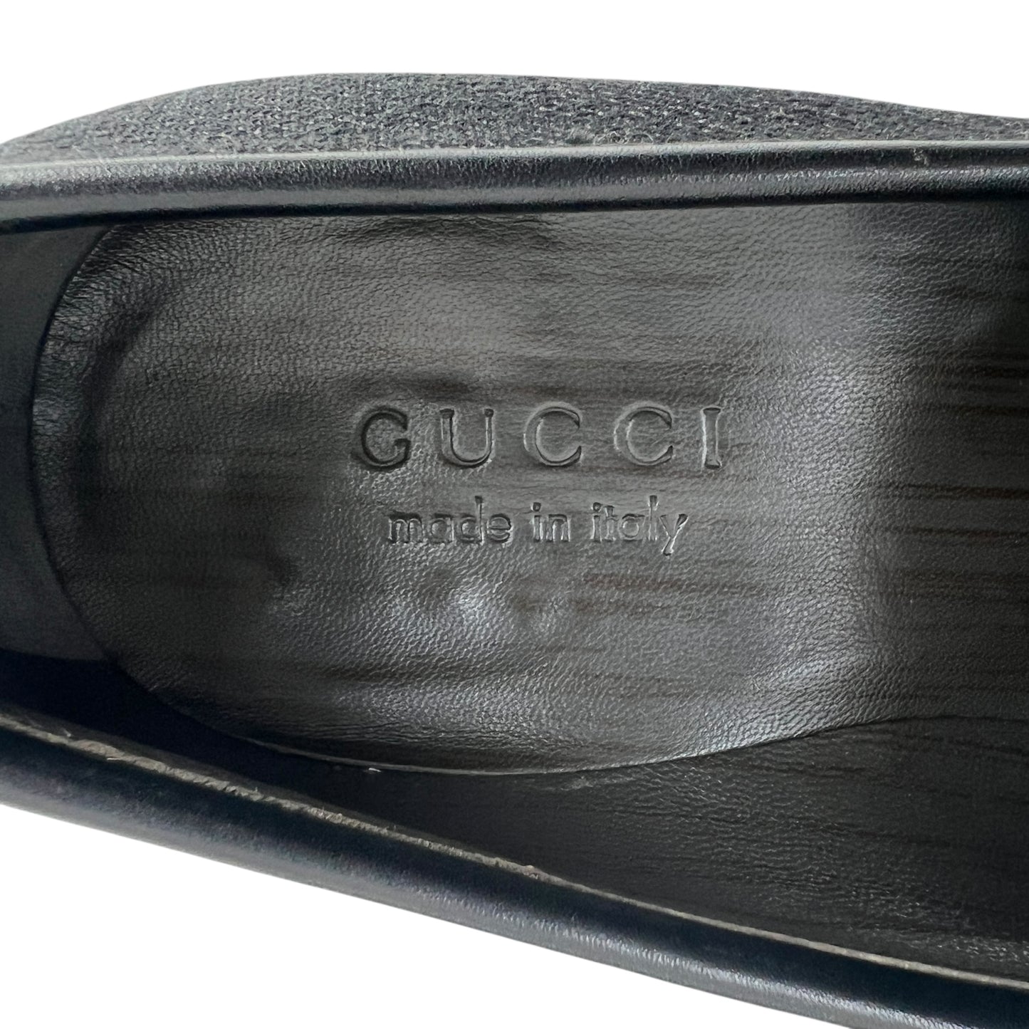 Gucci Monogram Canvas Loafers