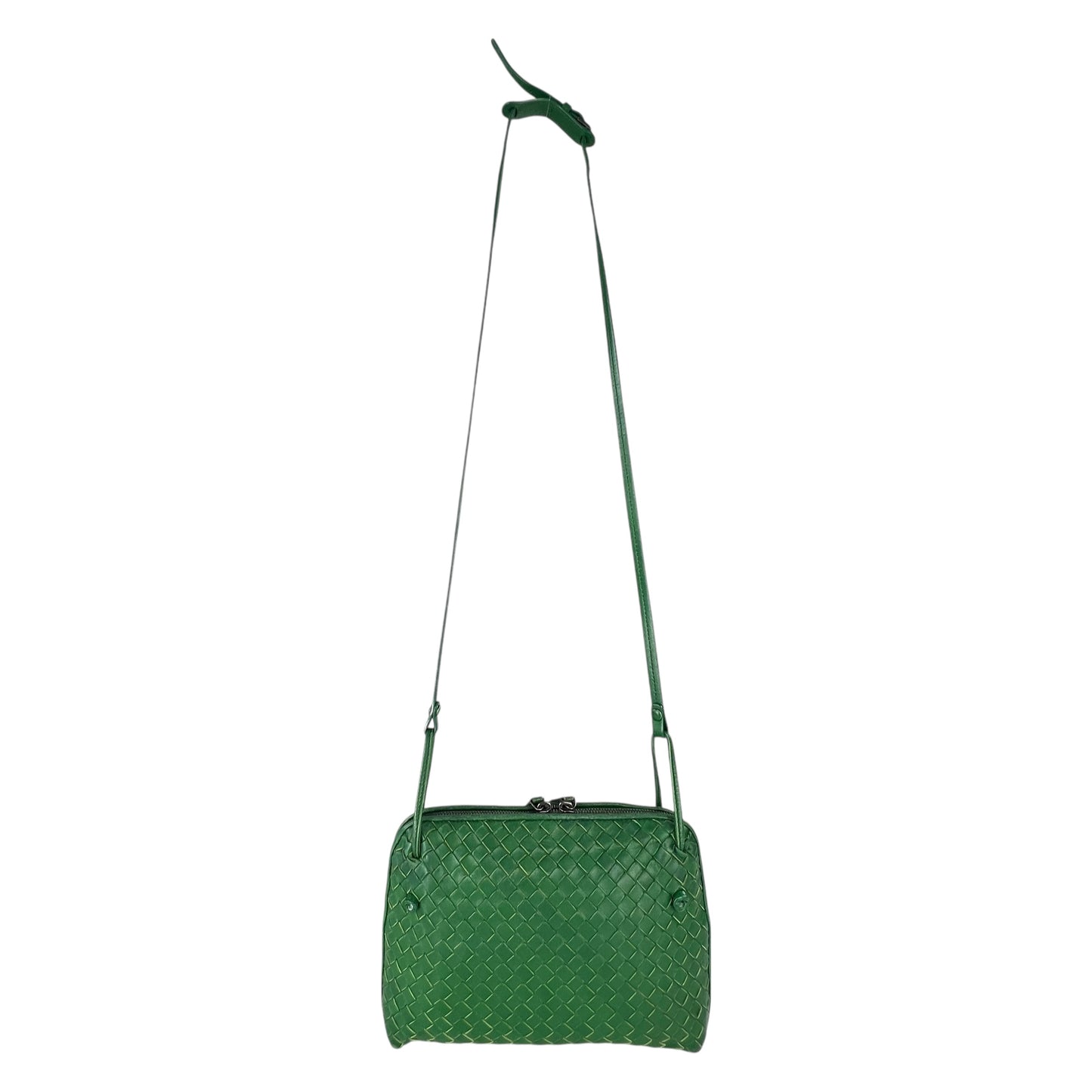 Bottega Veneta Intrecciato Leather Crossbody Bag