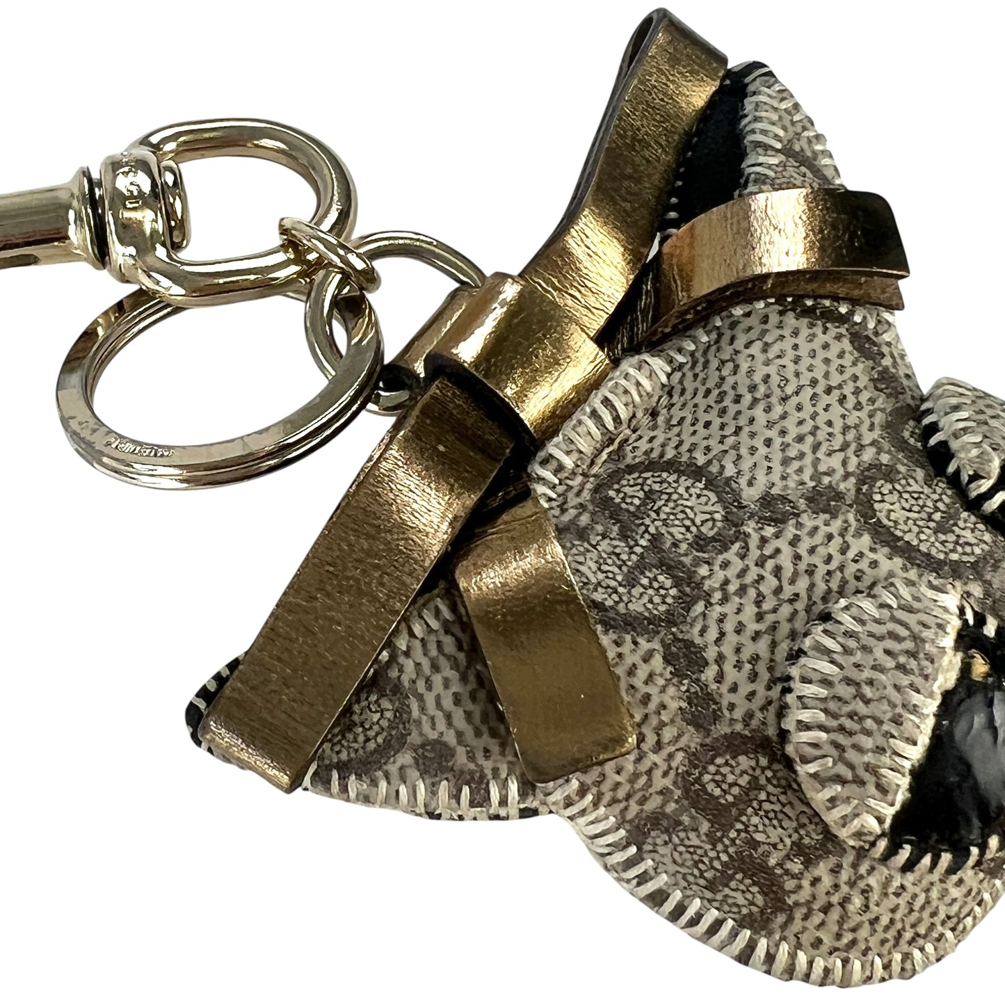 Gucci Monogram Chihuahua Bag/Key Charm