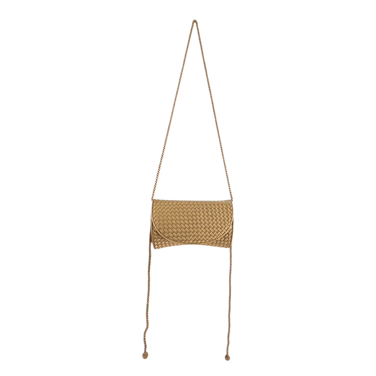 Bottega Veneta Satin Intrecciato Satin Crossbody Bag