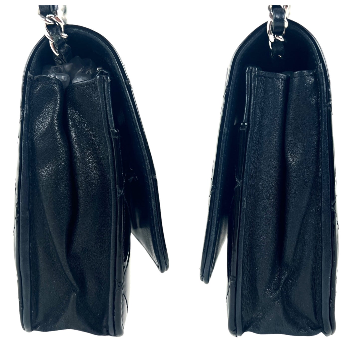 Chanel Wallet On Chain Patent Leather Crossbody Bag