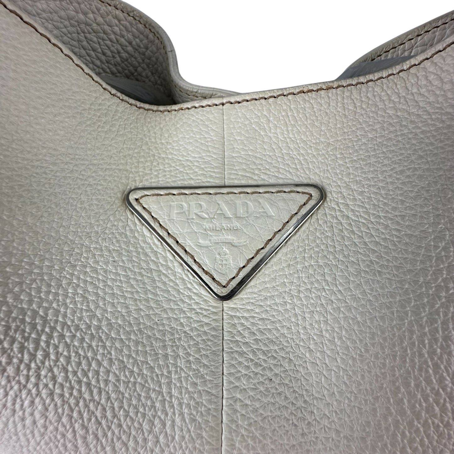 Prada Leather Hobo Bag