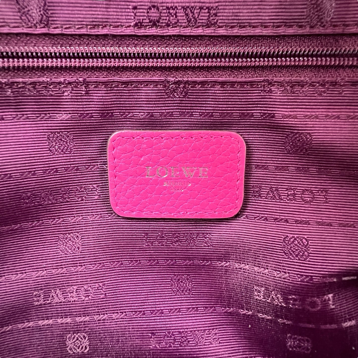 Loewe Anagram Leather Handbag