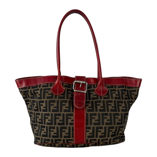 Fendi Zucca Canvas Tote Bag