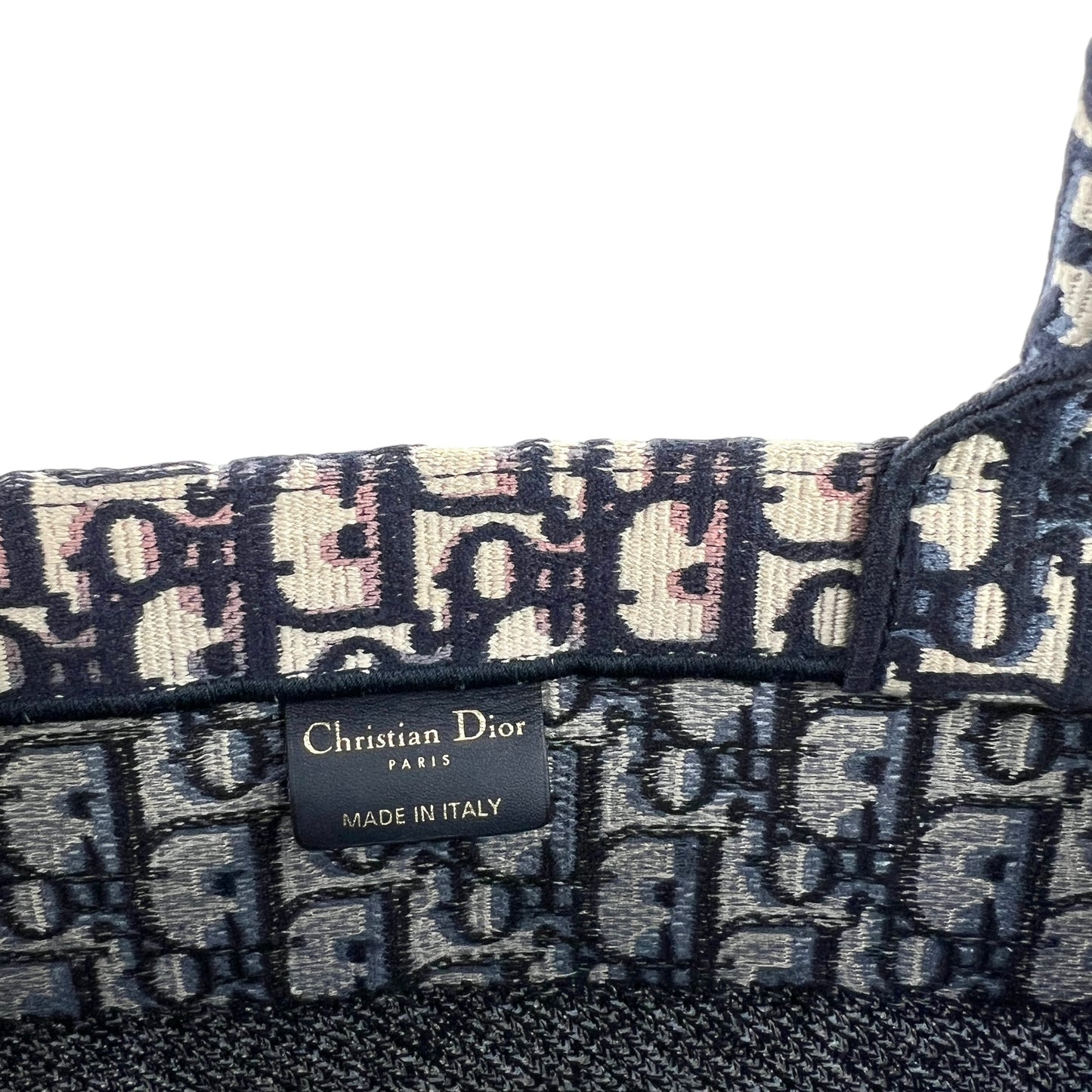 Dior Vintage Trotter Book Tote Bag