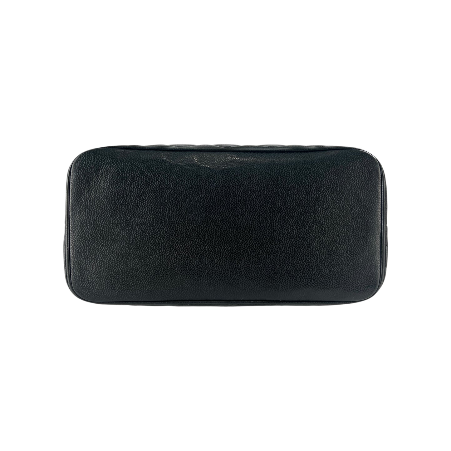 Chanel CC Caviar Leather Medallion Shoulder Bag