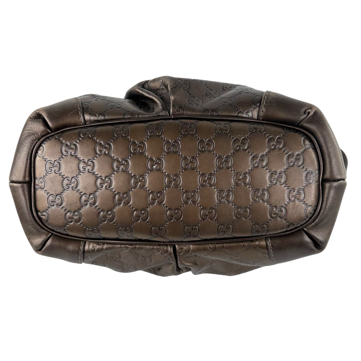 Gucci Guccissima Sukey Leather 2-Way Bag