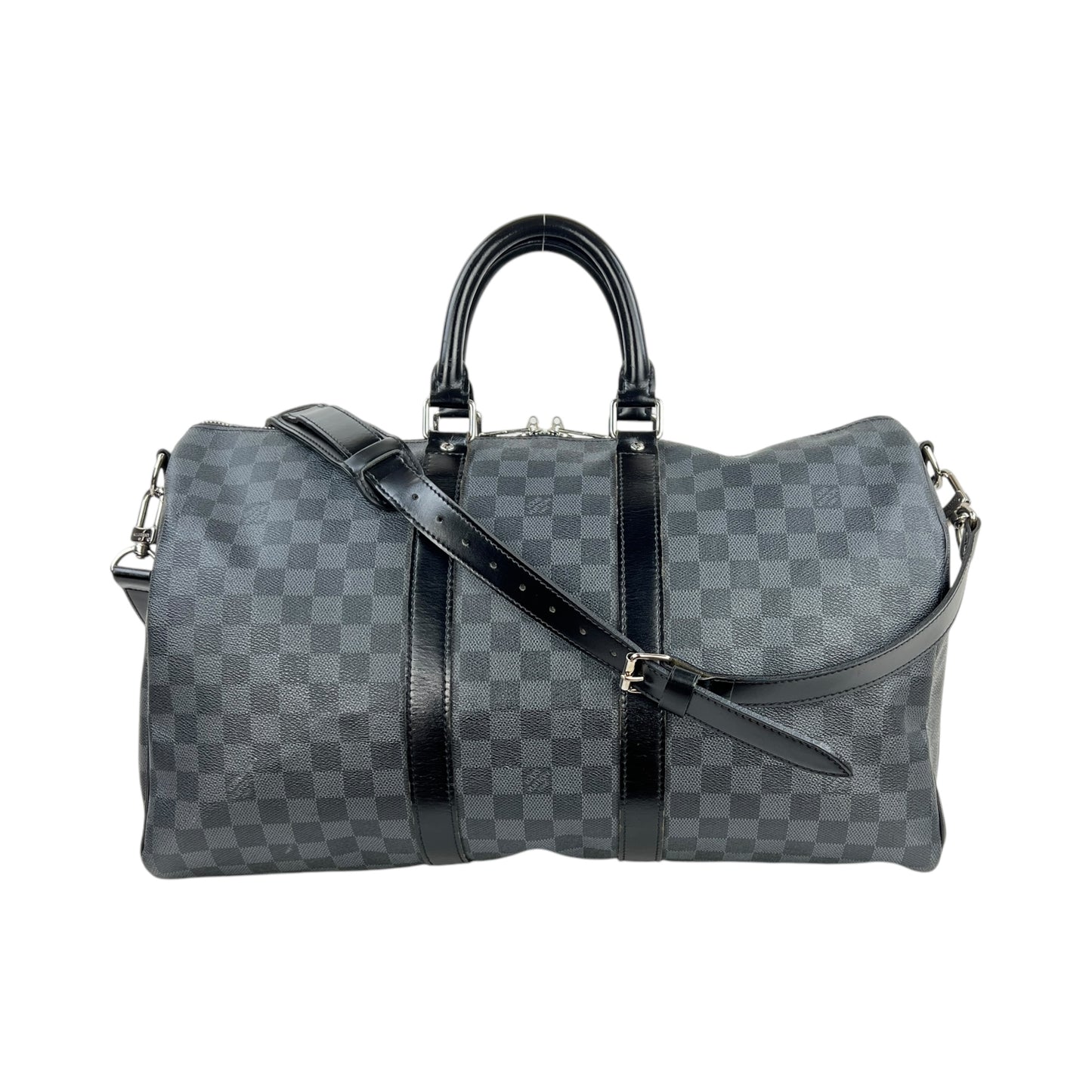 Louis Vuitton Damier Graphite Bandouliere Keepall 45 Bag