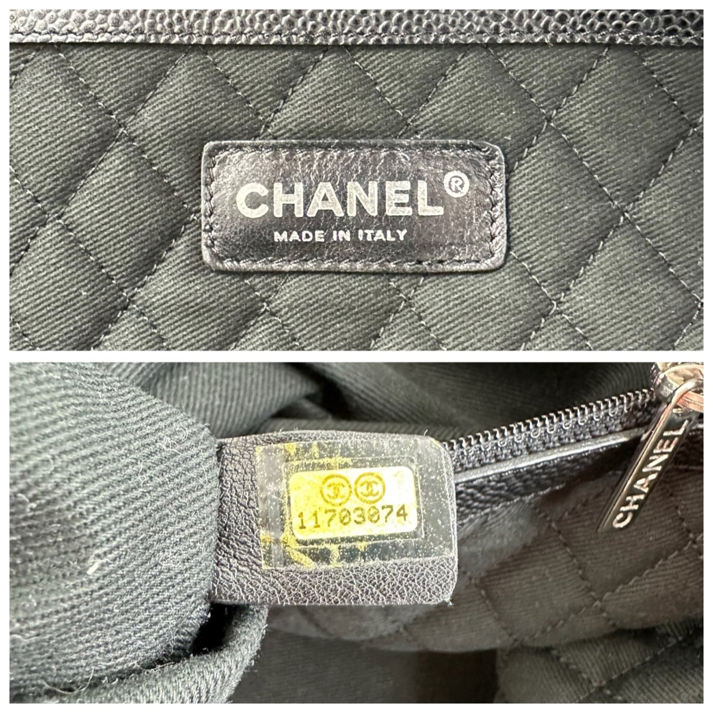Chanel Coco Optic Coated Canvas Tote Bag