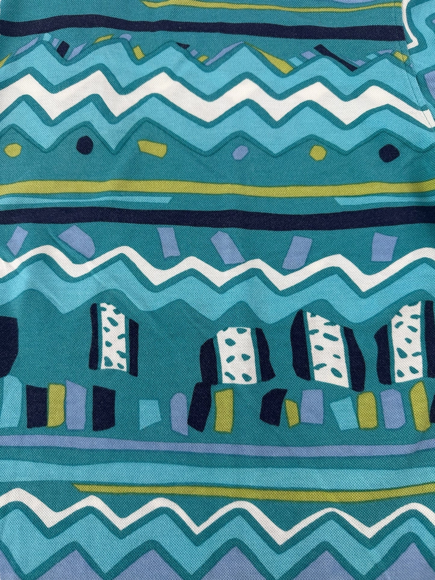 Yves Saint Laurent All-Over Print Polo Shirt