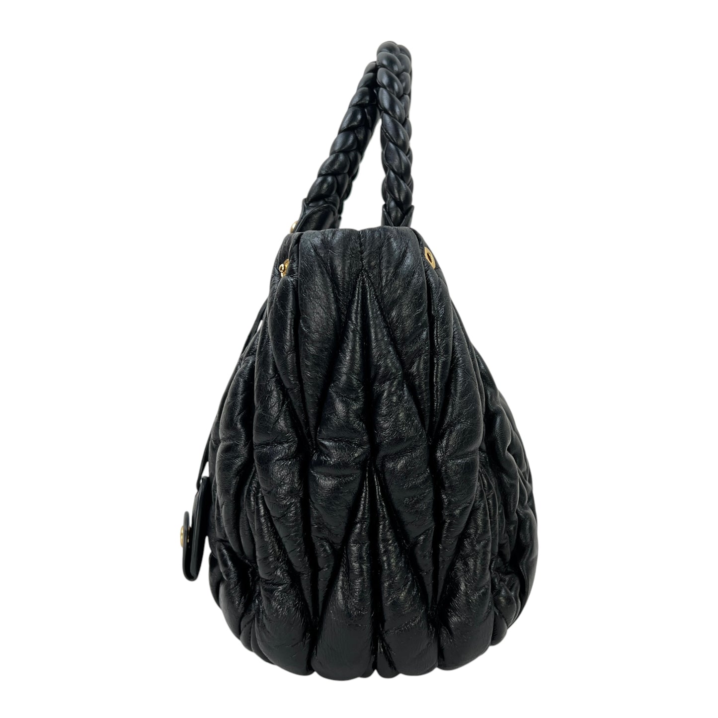 Miu Miu Matelassé Nappa Gaufre Leather Two-Way Bag