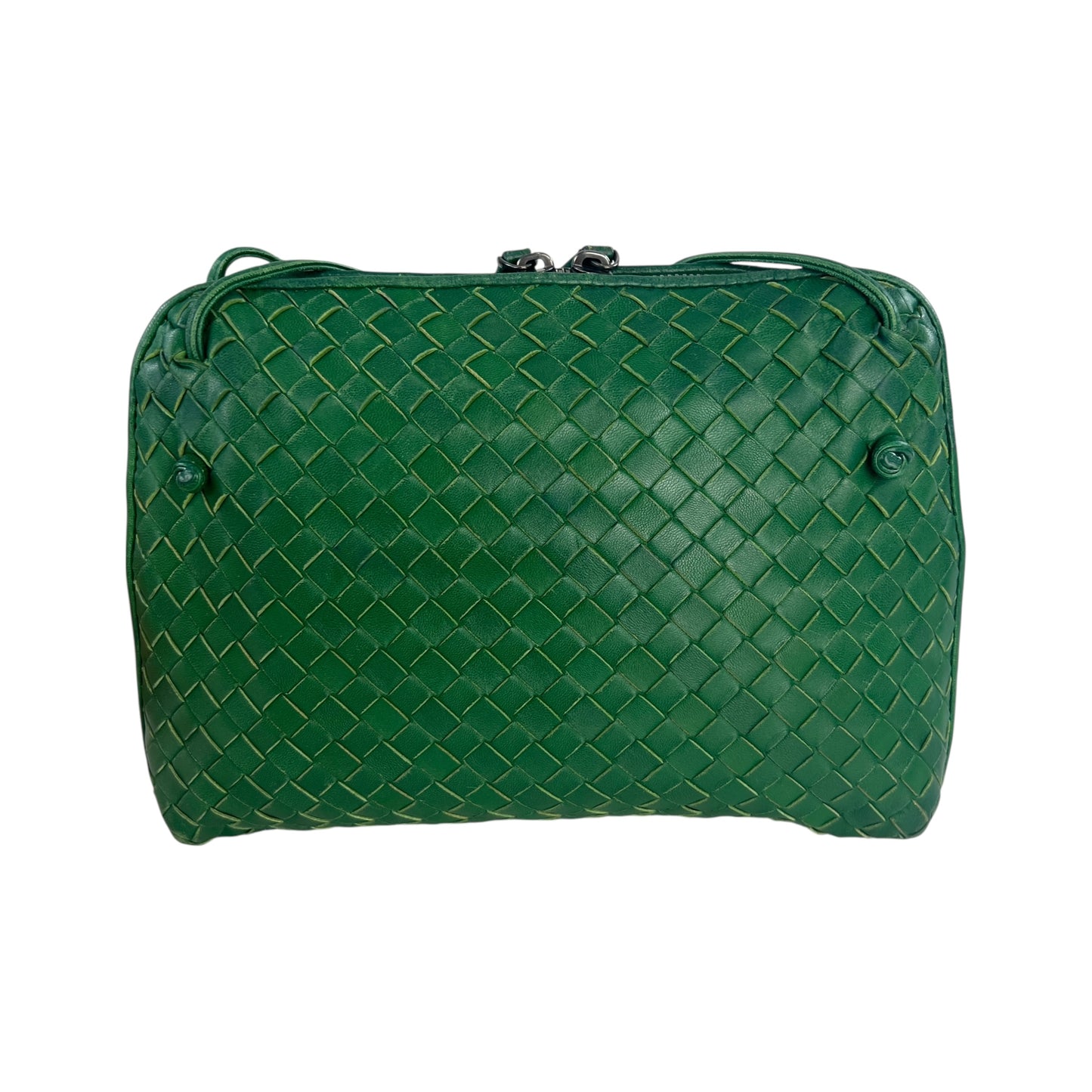 Bottega Veneta Intrecciato Leather Crossbody Bag
