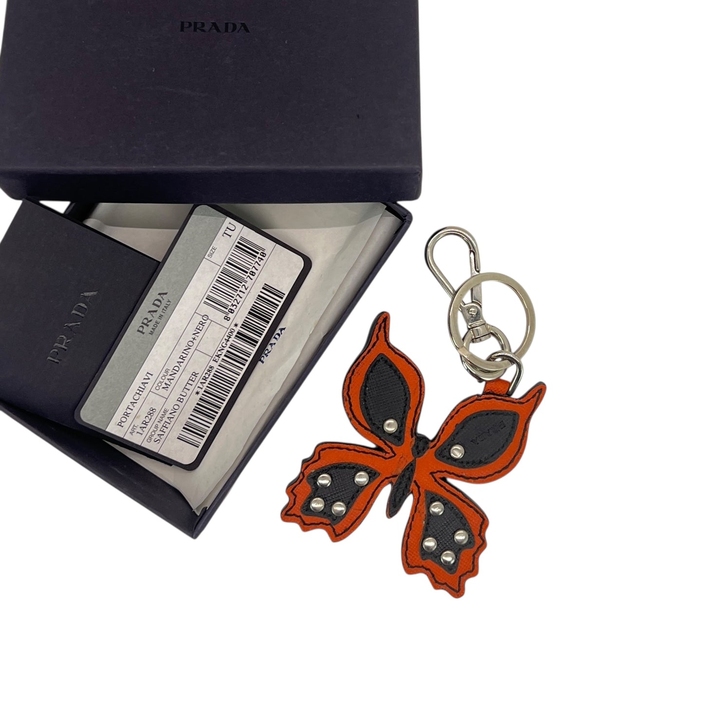 Prada Butterfly Bag/Key Charm