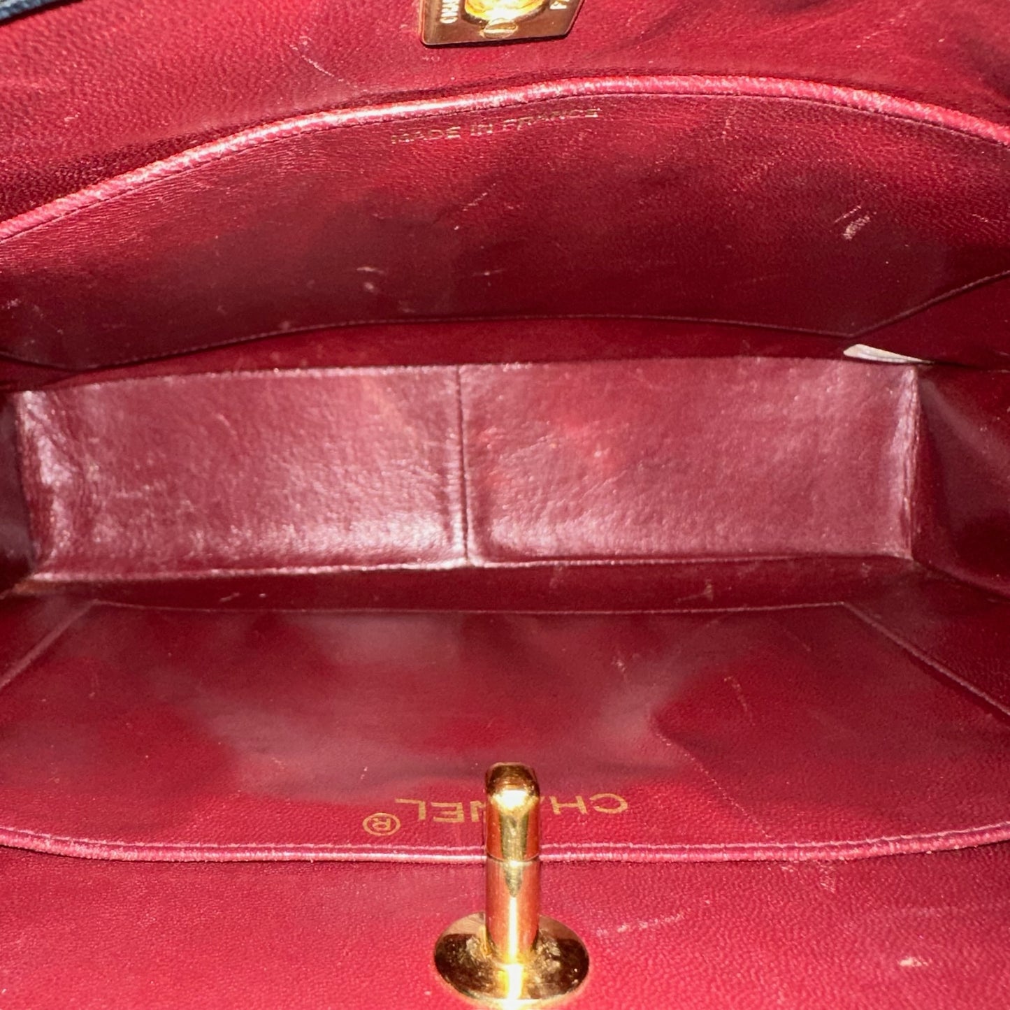 Chanel Vintage 31 Matelasse Lambskin Shopping Tote Bag