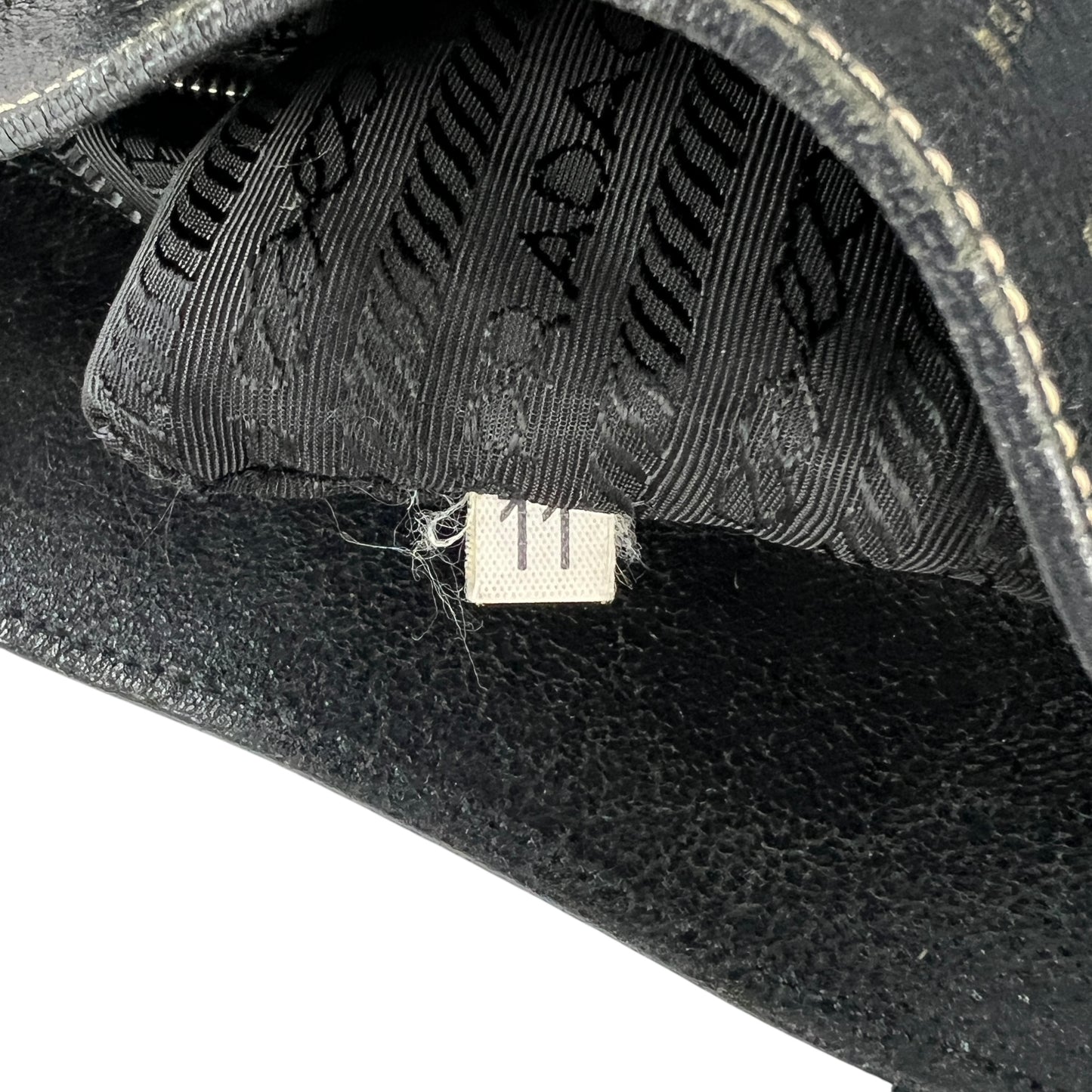 Prada Perforated Leather Tote