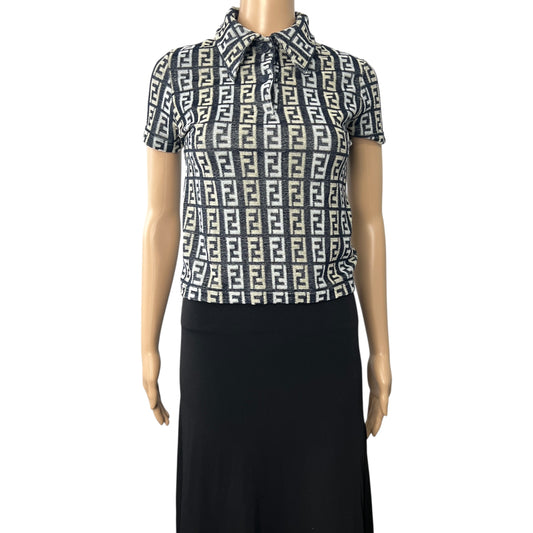 Fendi Vintage Zucca Polo