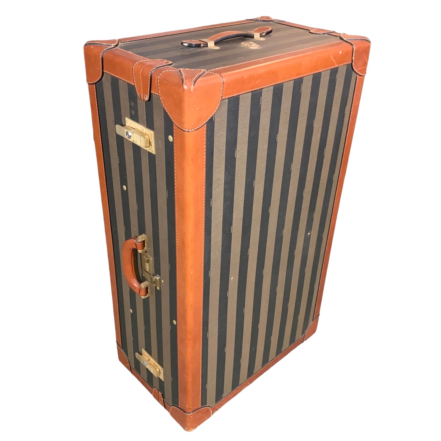 Fendi 1/1 Vintage Pequin Steamer Trunk